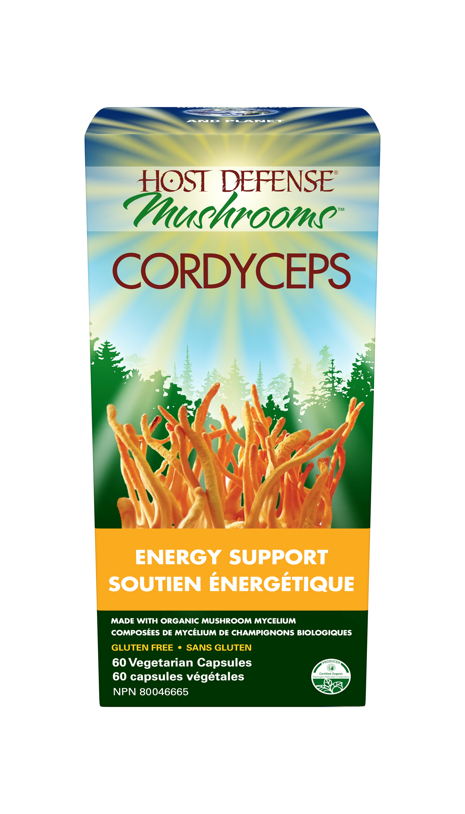 Cordyceps (Cordyceps Mycelium) Capsules