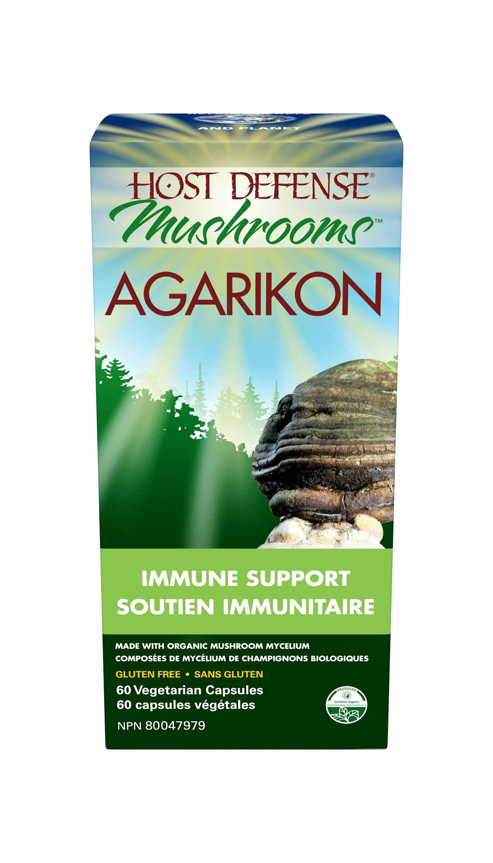 Agarikon (Fomitopsis Officinalis) Capsules