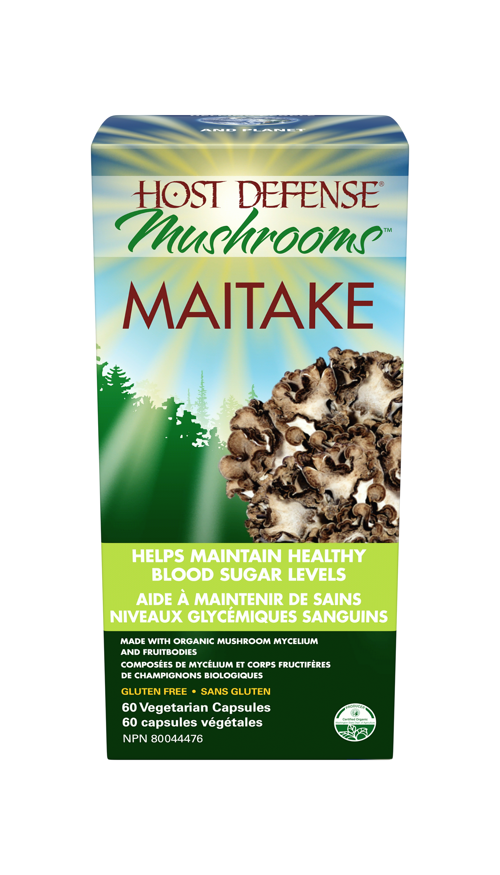 Maitake (Grifola Frondosa) Capsules