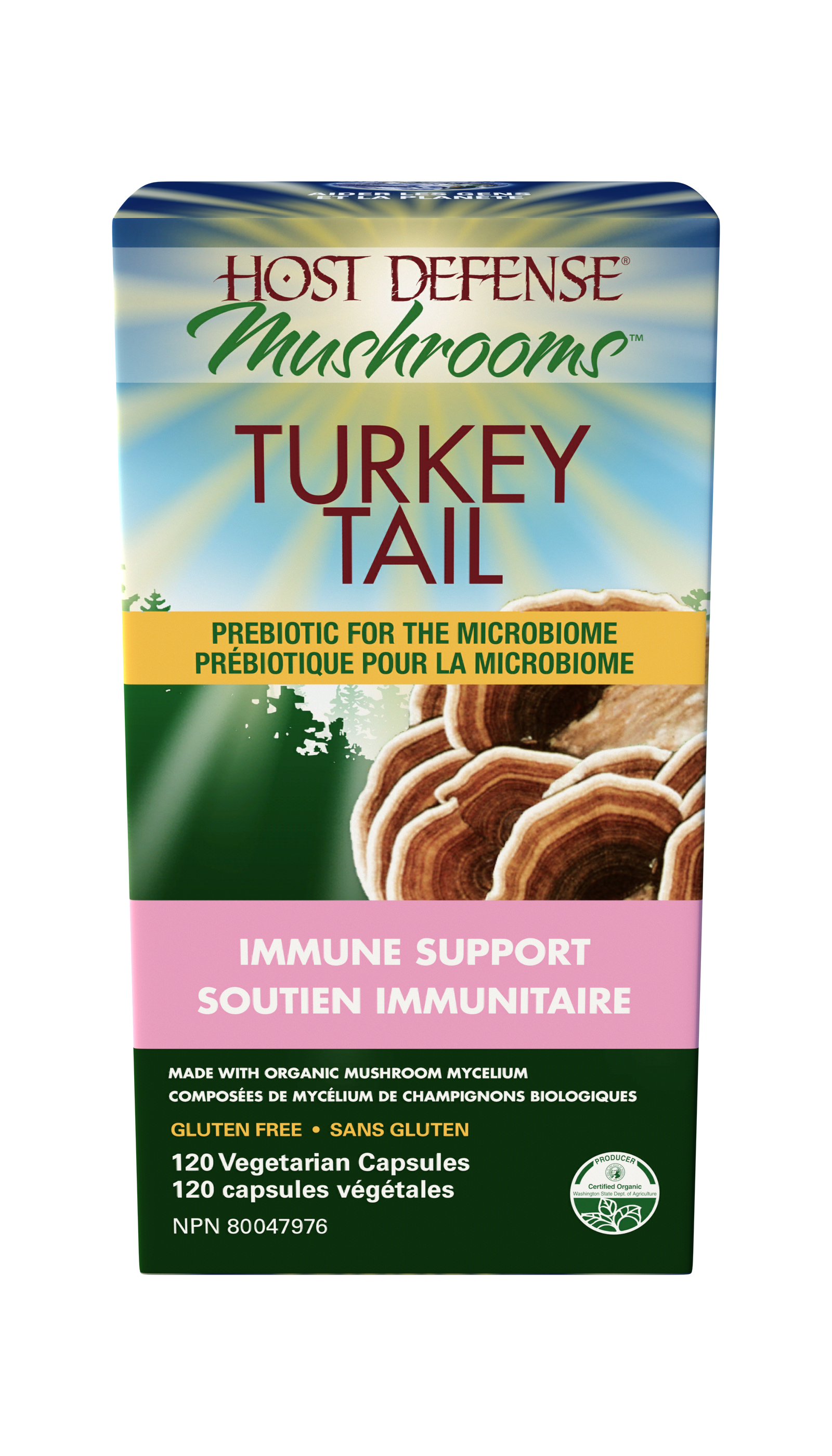 Turkey Tail (Trametes Versicolor) Capsules